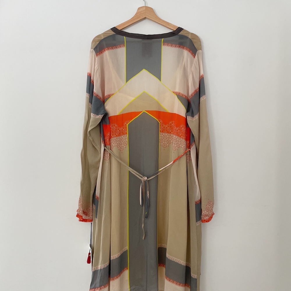 Johnny Was Floral Embroidered Long Sleeve Dress - Picture 4 of 5